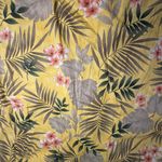 Classic Elements Plus Size Yellow Floral Hawaiian Shirt 20/22W Photo 3