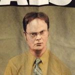 Ripple Junction The Office Dwight "False" T Shirt Size Small S Black Photo 1