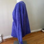 Disney Nightmare Before Christmas Fleece Long Sleeve Plush Pajama Top Purple M Photo 2