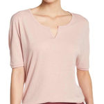Alternative  Rose Quartz Split Collar Short Dolman‎ Style Sleeve T-Shirt S Photo 0