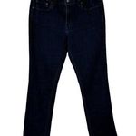 Levi's Levi’s 505 SZ 28 Straight Jeans Stretch Zip-Fly Pockets Mid-Rise Dark Wash Women Photo 0
