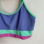 Beach Riot NWOT Eva High Tide Color Blocked Bikini Top Photo 8