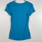 Nike 💙  Pro Blue Short‎ Sleeve Shirt Size XS Photo 6