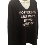 Life is Good Crusher Tee LS Black Sz XL Do I Need To Call In My Flying Monkeys? Photo 1