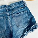 KanCan Madeline Triple Fray Hem High Rise Denim Cut Off Shorts Blue Size 27 Photo 8