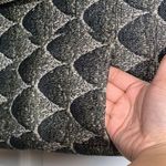 Virginia Johnson Jacket Dress Mermaid Fish Scales Black Gray XS EUC #VEG Photo 5