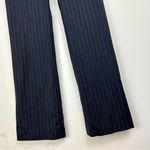 Theory  Womens Virgin Wool Blend Pinstripe Dress Pants Trousers Sz 4 Photo 5