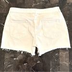 Daily Ritual High Rise Womens Raw Hem Jean Shorts 31/12 White Size undefined Photo 1