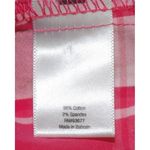 st. john's bay  Ladies Mini Skirt Skort Size 8 Hot Pink White Plaid Stretch Photo 7