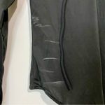 Rene Rofe Women’s Long Sleeve Lace Up Bodysuit Black Size Small NWT FLAW Photo 5