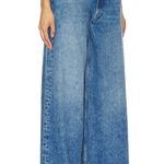 NWT Mother Denim SNACKS! The Sugar Cone Skimp Wide Leg Jeans Mouthful 26 Blue Photo 3