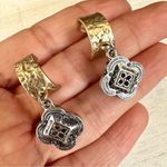 Chico's Chico’s Allison mixed charm hoop earrings Photo 7