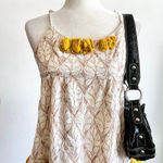 Forever 21 Vintage Y2K Ruffle Babydoll Top, Coquette Soft Girl 2000s‎ Small Boho Photo 0