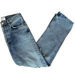 AGOLDE Women’s 90’s Pinch Waist Lineup Wash Distressed Straight Leg Jeans Sz 27 Photo 10