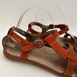 Keen  Brown Leather Rose City T-Strap Sandals Size 8 Photo 10