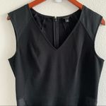 Ann Taylor Textured Panel Black Dress Career Professional Office Event Cocktail Photo 1