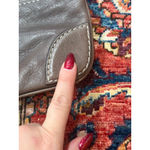 Marc by Marc Jacobs  Taupe Brown Leather Wristlet Clutch Photo 10