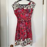 Lilly Pulitzer Silk Blend Paisley Floral Belted Dress Photo 2