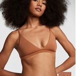 PINK - Victoria's Secret PINK Victoria’s Secret Caramel Unlined Triangle Bralette Size Small DD Photo 4