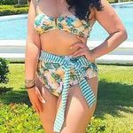 Zaful Swimsuits For Women Tummy Control 2 Piece Women's Sexy Spl.. Photo 0