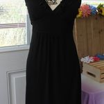 BCX 🔥REDUCED 🔥 Black Sexy V Neck Dress Prom Wedding Night Out Photo 0