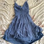 Blue Lace Dress Photo 0