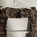 Haute Monde  Sleeveless Bodycon Dress Black Gold Photo 8