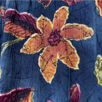 Alfred Dunner Vintage Floral Skirt Batik Sz 12 Midi Flowy Hippie Crinkly Fabric Photo 8