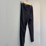 Old Navy Black Basic Fleece Lined Pants Size M EUC Photo 3