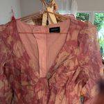 Bardot  Carmen Mini Dress in Dusty Rose Photo 4