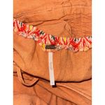 Free People  Women's CORAL ROSALYN‎ JUMPSUIT No Belt Boho Size 4 Photo 4