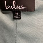 Lulus Kiss and Pastel Light Blue Floral Print Mini Wrap‎ Dress Size M Size M Photo 11