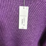 Liz Claiborne  Purple Short Sleeve Sweater Size Large Photo 4