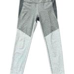 Outdoor Voices Leggings Tri-Tone Colorblock Gray White Warm Up Women's XL Photo 0