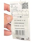 Mango  Mng Crushed Velvet Relaxed Wide Leg High Waist NEW Size large Photo 4