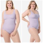 NWT Ruby Ribbon Sleek Shape Tank Lovely Lavender Smoothing Shaping Top Size 46 Purple Photo 1