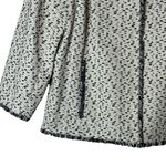 Classiques Entier  Women's Navy Blue‎ White Coat Jacket Blazer 3/4 Sleeve XL Photo 2