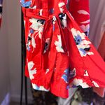 Fleur Bleue Long Sleeve Romper Red Size 6 Photo 1