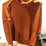 Hut 8 Rust Orange Turtleneck Sweater  Photo 0