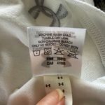 Under Armour heatgear white collared sleeveless stretchy activewear top size S Photo 8