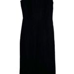 Club Monaco NWT Symone Jumpsuit Sleeveless Mock Halter Tie Neck Women's Black 0 Photo 3