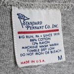 Vintage Single Stitch Penn State Short Sleeve T Shirt Gray Medium Made in USA Photo 1