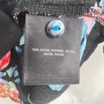 Anthropologie  Maeve Woodland Walk Black Floral Blouse Size 4 Photo 5