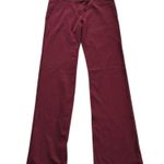Betabrand Two Pocket Dress Pant Yoga Pant Bootcut Size Medium Long Tall burgundy Photo 6