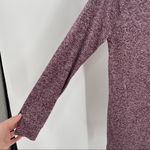 Athleta Athlete Maroon Heathered Long Sleeve Active Top Photo 2