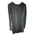 Athleta Women's Gray Criss Cross Sweatshirt Dress Size S Knee Length Photo 1