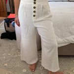 Topshop Linen Button Down Pants Photo 7