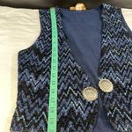 Saddle Ridge Vintage Collection Women's Navy Blue Vest Size M SKU 5708 Size M Photo 5