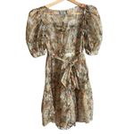 Danielle Bernstein  mesh floral mini dress Photo 2