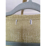 Vintage Green Beaded Knit Short Sleeve Cardigan Top L Size M Photo 5